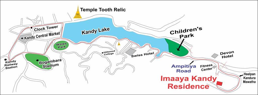 Imaaga Kandy Residence Luaran gambar